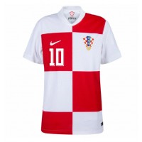 Kroatien Luka Modric #10 Fußballbekleidung Heimtrikot EM 2024 Kurzarm